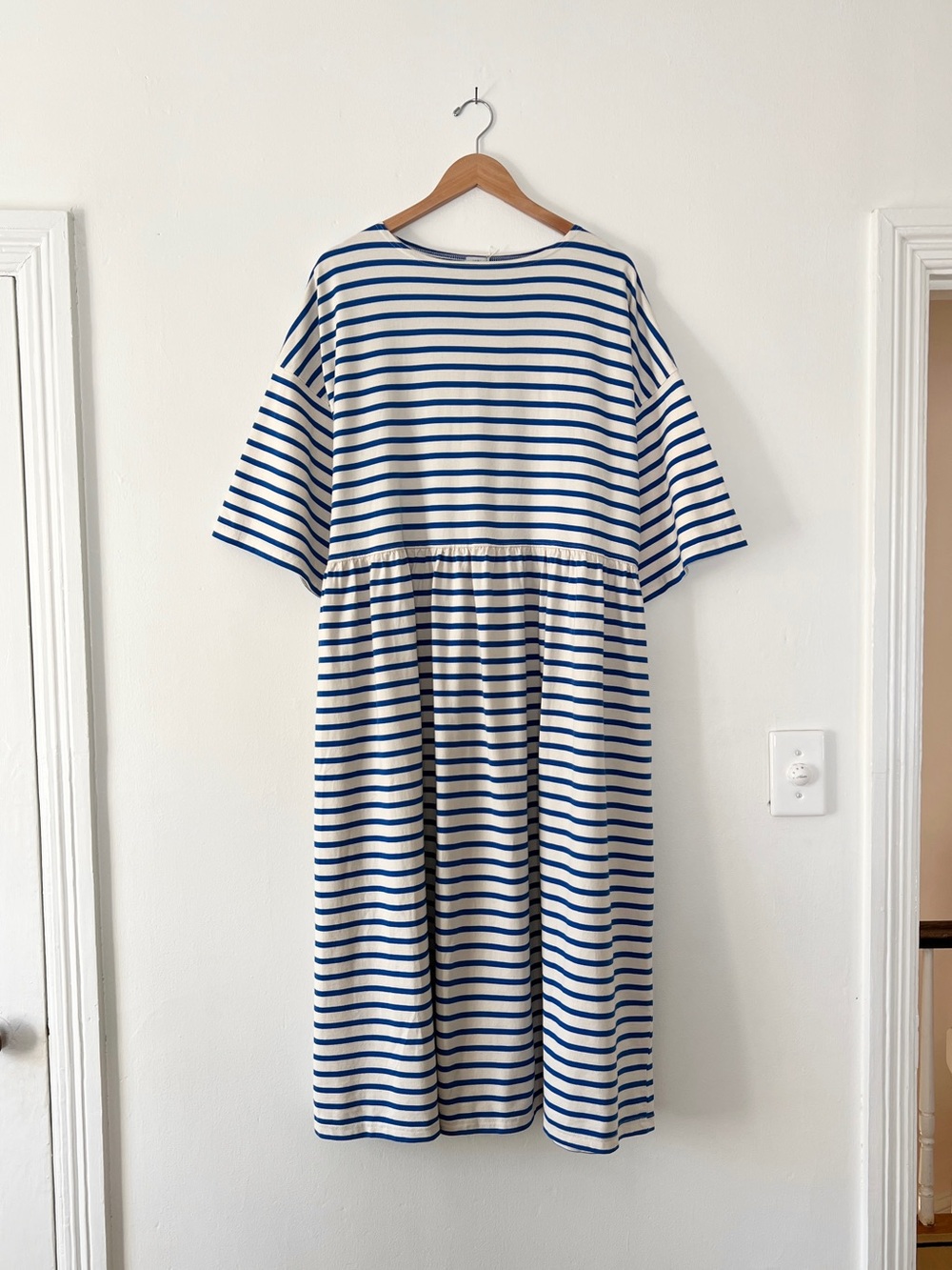 Ichi Antiquités NWT OS Striped Cotton Dress